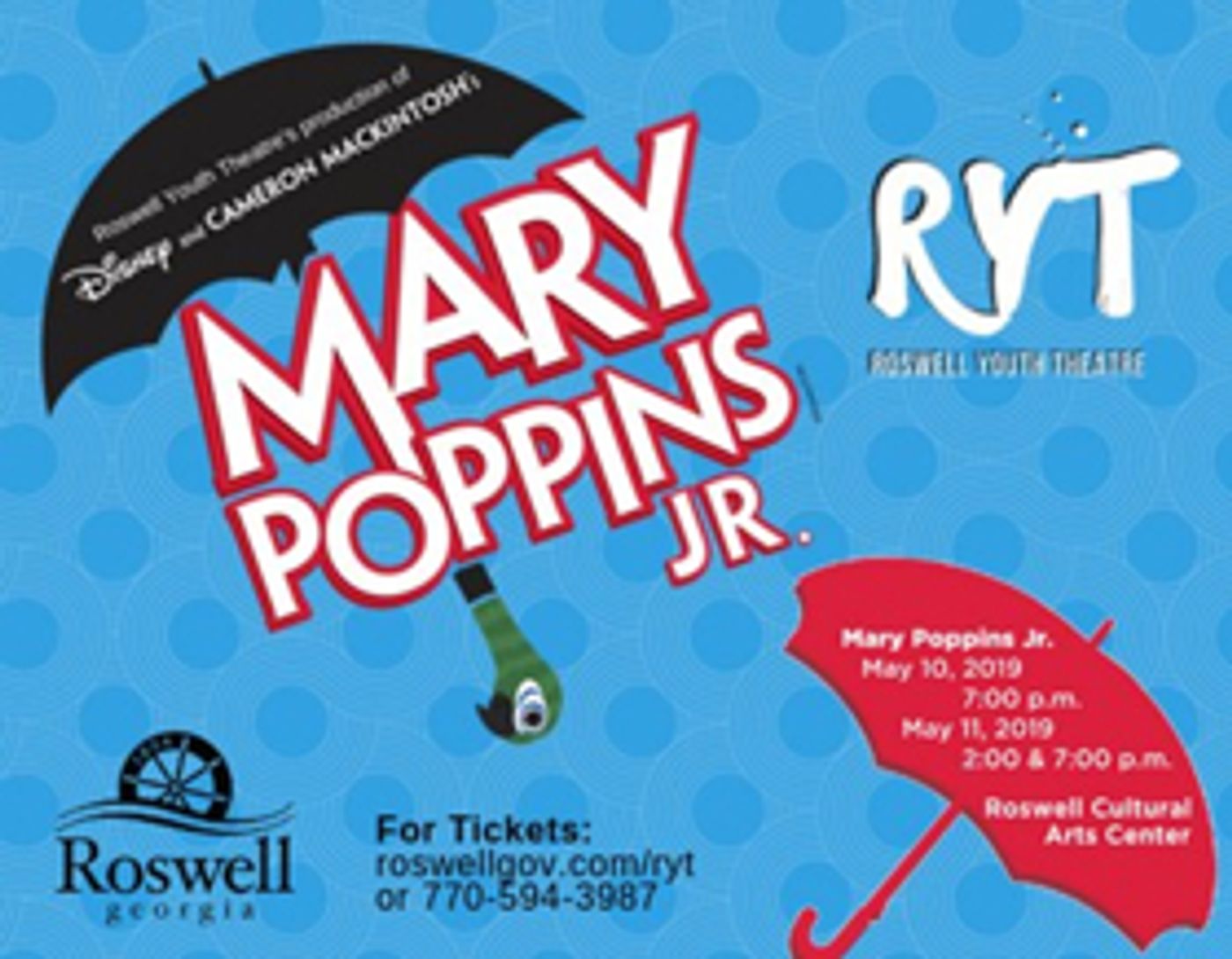 MARY POPPINS JR. Flies Into Roswell Performing Arts MARY POPPINS JR. Flies Into Roswell Performing Arts Image