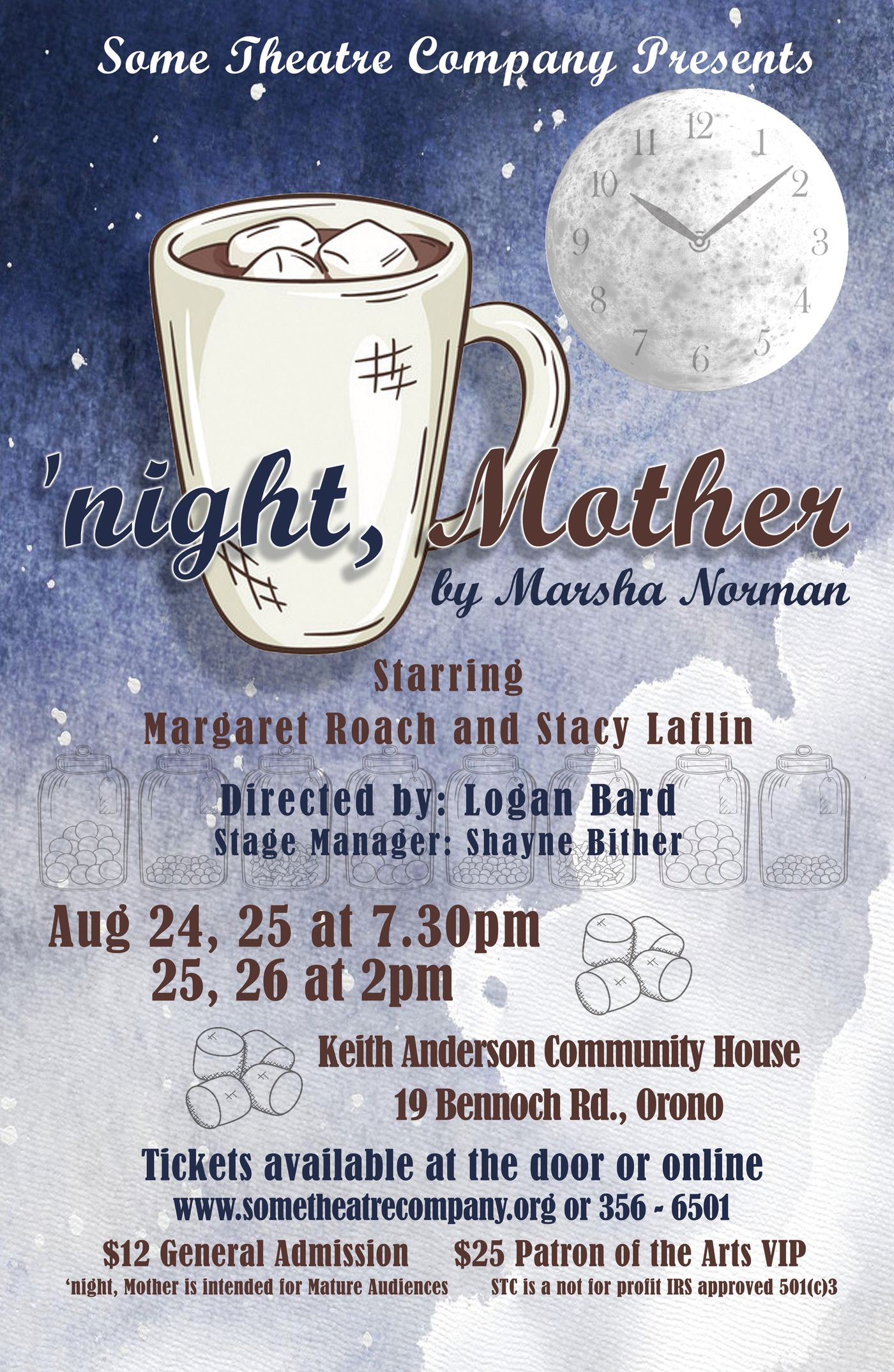 Feature: 'NIGHT, MOTHER -  at Some Theatre Company  Image