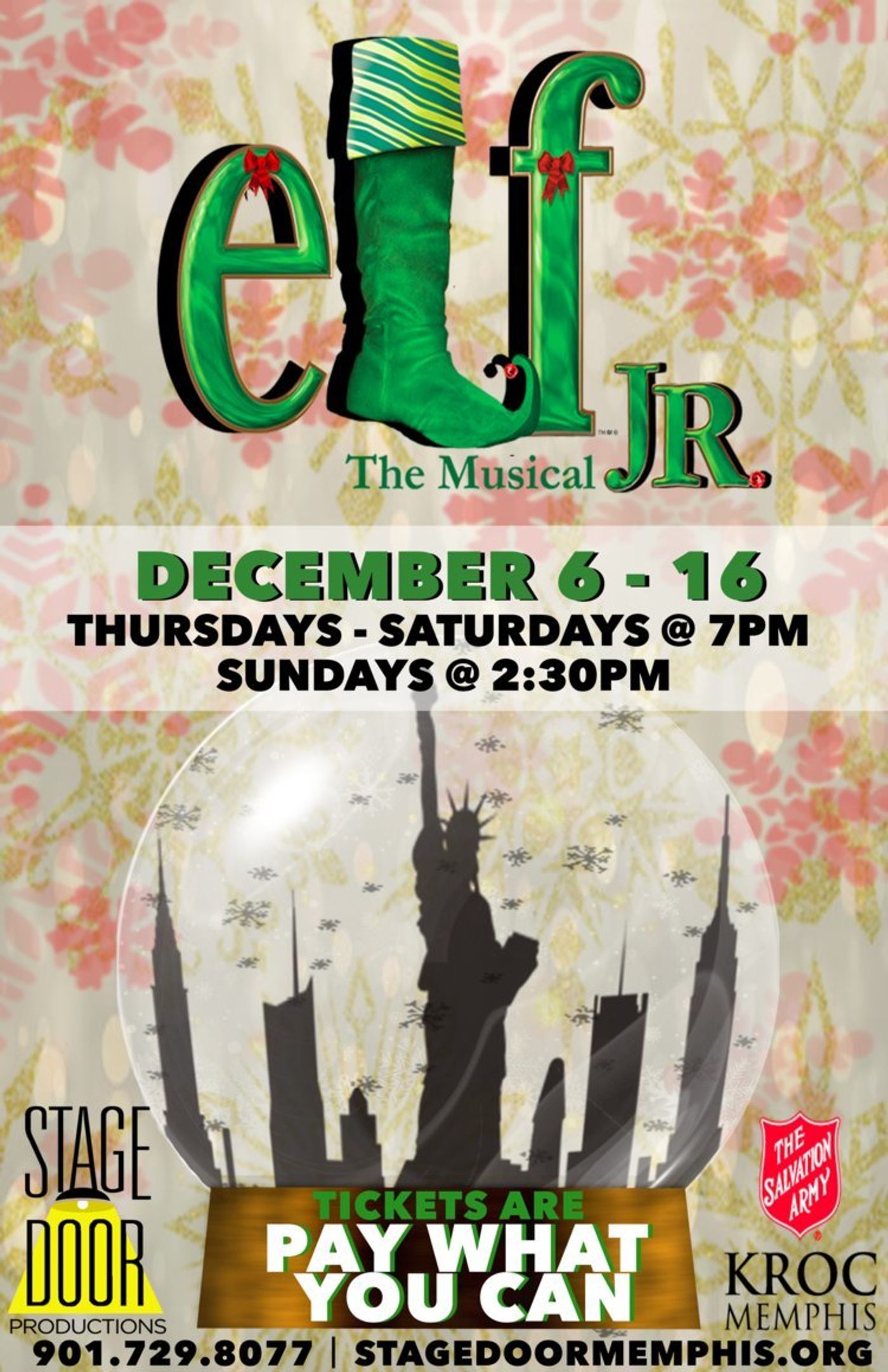 ELF JR. Comes To Stage Door Productions Next Month  Image