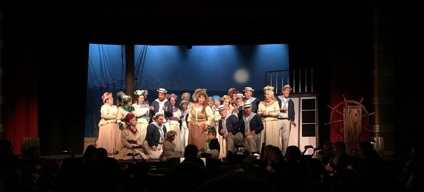 GILBERT AND SULLIVAN SOCIETY OF MAINE CELEBRATES THE 80th BIRTHDAY OF THE GRAND, IN ELLSWORTH  Image