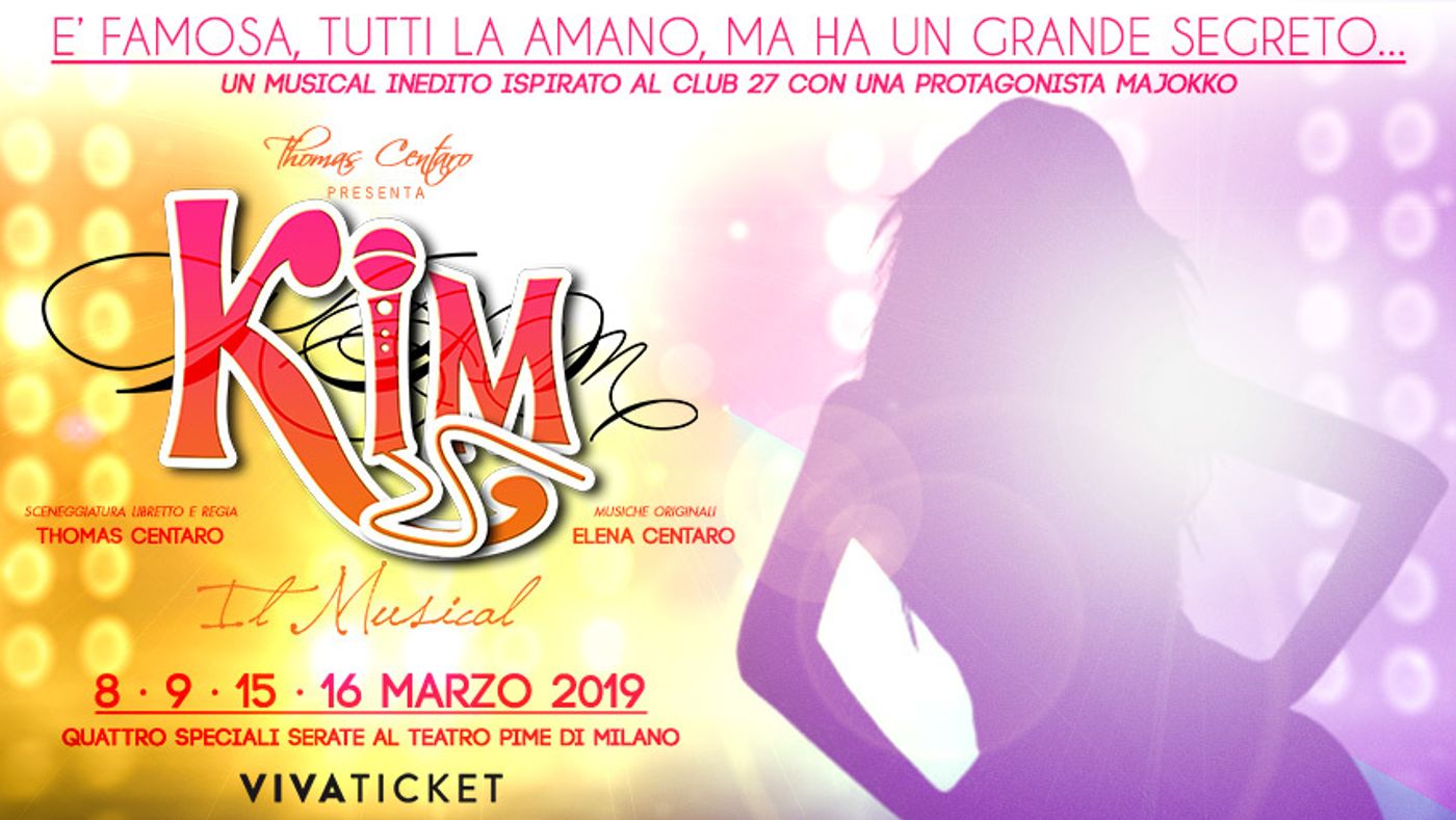 KIM – IL MUSICAL Thomas Centaro porta una majokko a teatro  Image