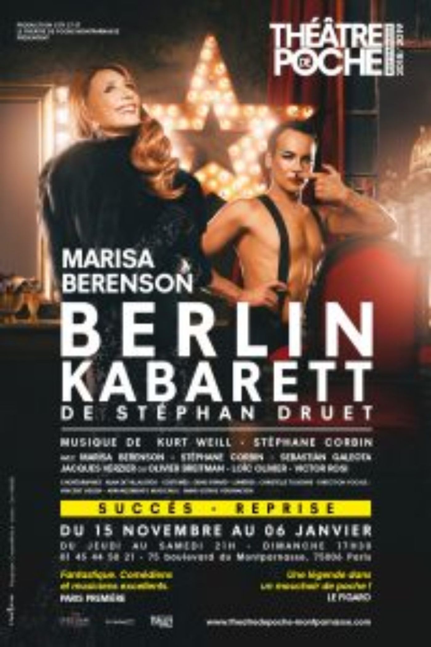 BERLIN KABARETT Comes To Théâtre De Poche-Montparnasse This Fall  Image