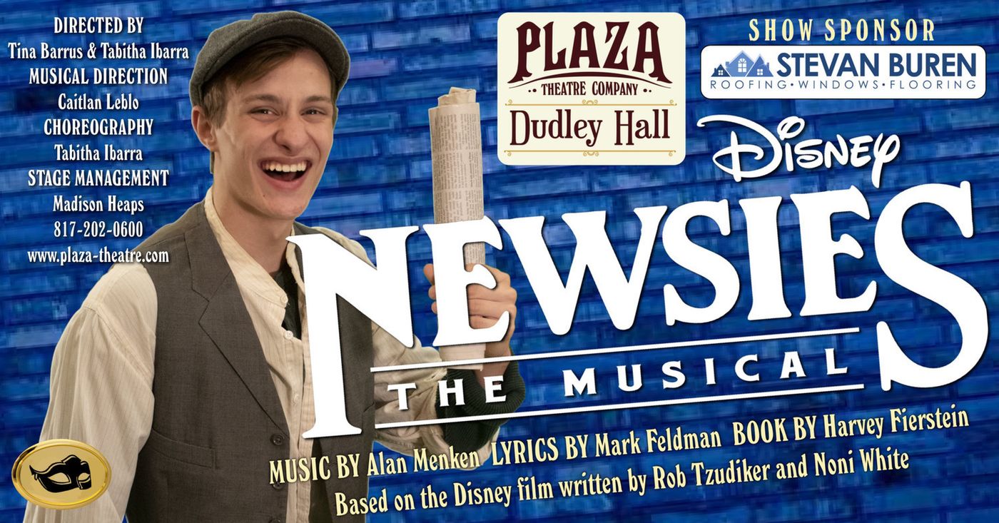 Extra! Extra! Plaza Theatre Company's NEWSIES Opens This Friday!  Image