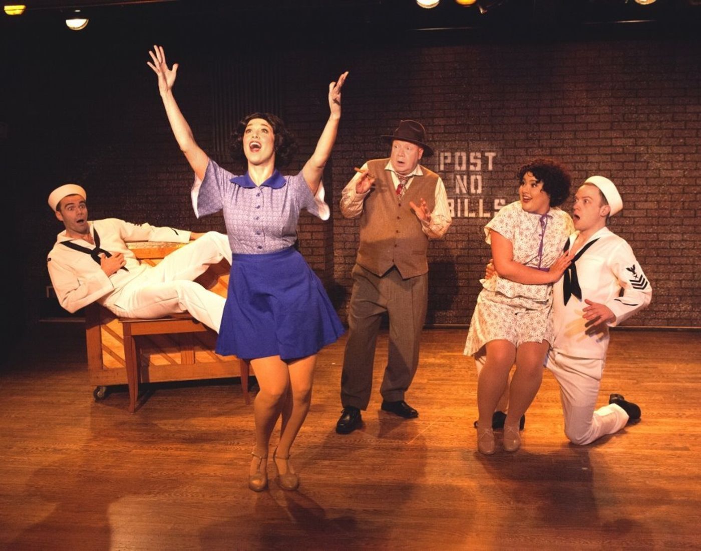 Review: DAMES AT SEA at SWIFT CREEK MILL THEATRE: As Cutely-Camp As Can Be! Review: DAMES AT SEA at SWIFT CREEK MILL THEATRE: As Cutely-Camp As Can Be! Image