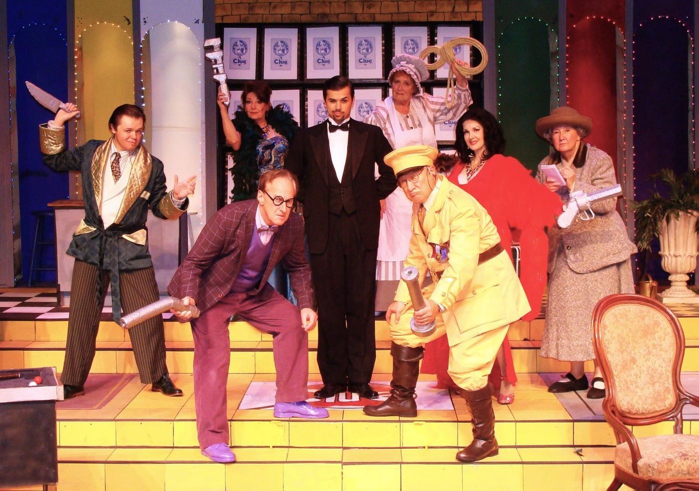 Review: CLUE entertains at La Comedia Dinner Theatre  Image