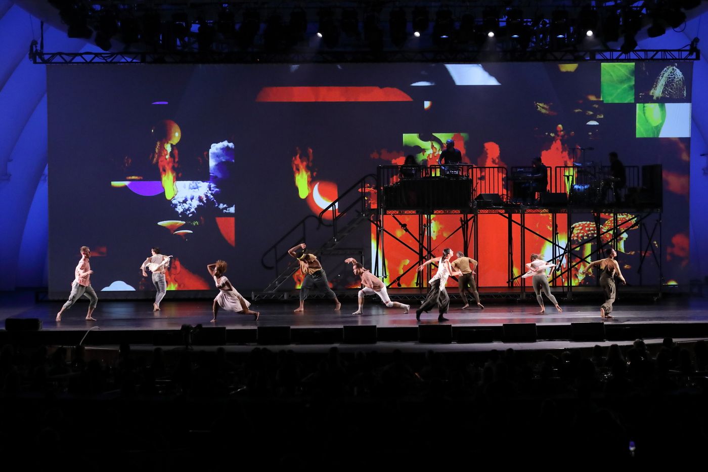 Review: BON IVER & TU ~ MUSIC AND THE MOVES  ~  ENTERTAINING AND EVOLVING ~ COME THROUGH  at The Hollywood Bowl  Image