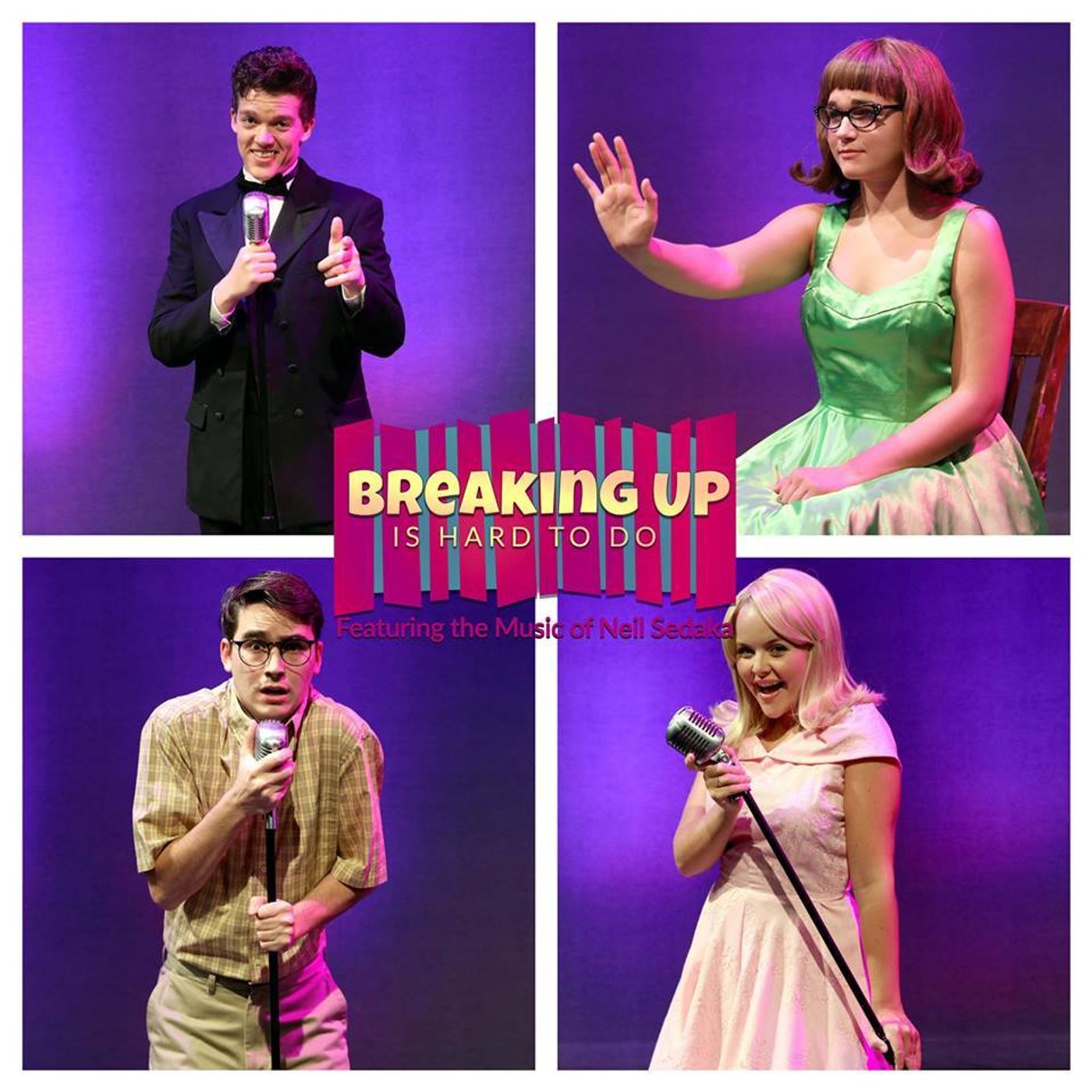 Review: BREAKING UP IS HARD TO DO brings simple musical fun to Centre Stage  Image