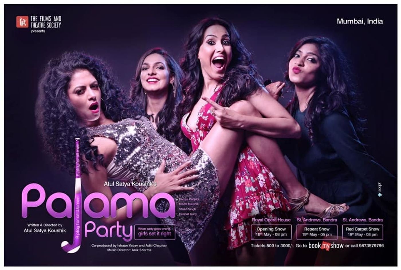 Review: PAJAMA PARTY, THE NEW SATIRICAL PLAY Makes A Mark  Image
