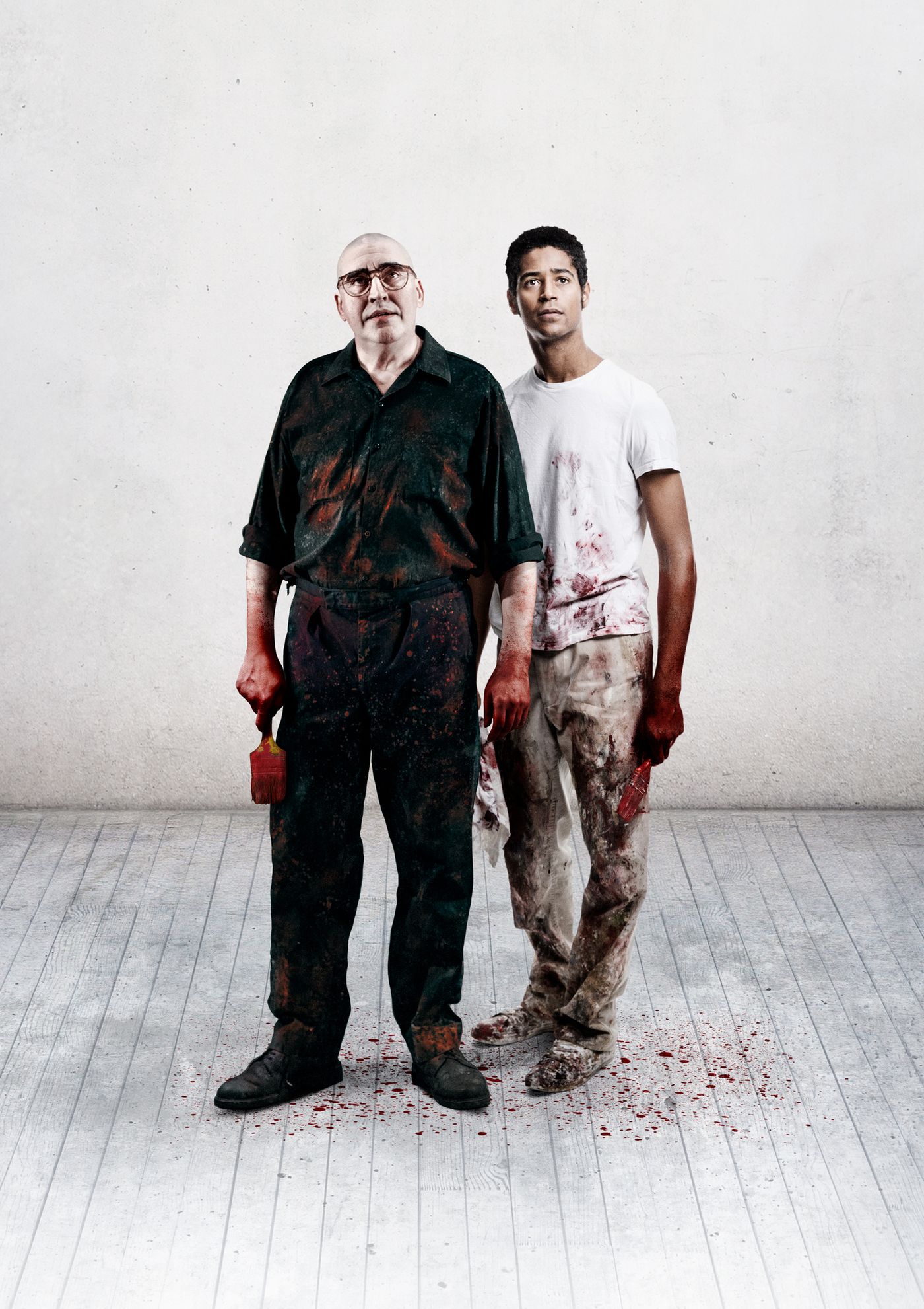 Interview: Alfred Molina and Alfred Enoch Talk RED  Image