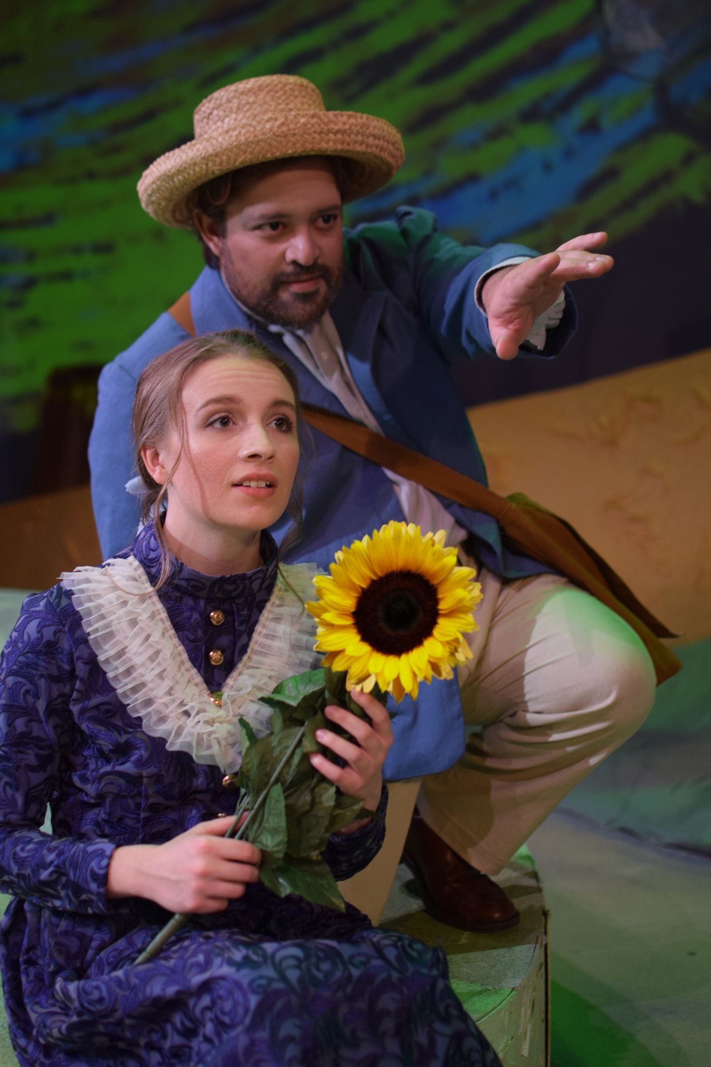 Review: World Premier of VAN GOGH & ME at The Rose Theater--An Original Work of Art  Image
