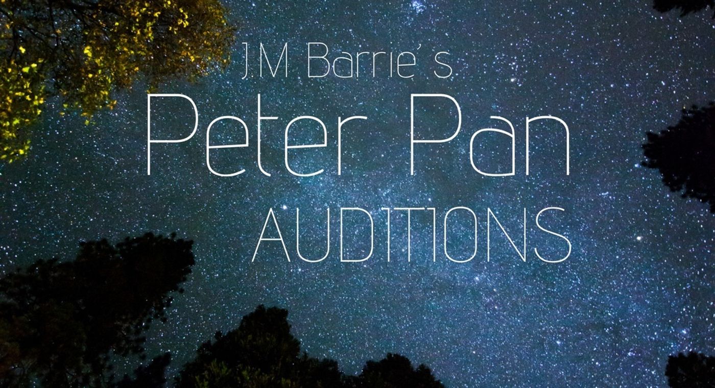 Auditions Announced for PETER PAN at Luckenbooth Theatre Auditions Announced for PETER PAN at Luckenbooth Theatre Image