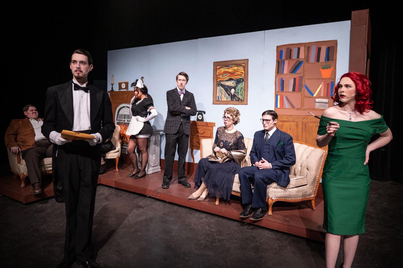 Review: Get a CLUE at Midland University Theatre Review: Get a CLUE at Midland University Theatre Image