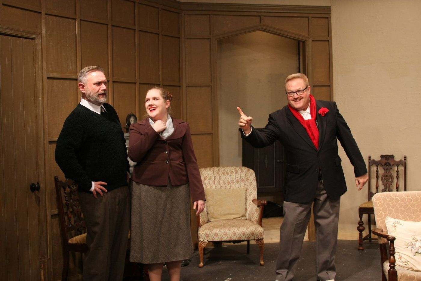 Review: THE MOUSETRAP at Oyster Mill Playhouse Review: THE MOUSETRAP at Oyster Mill Playhouse Image