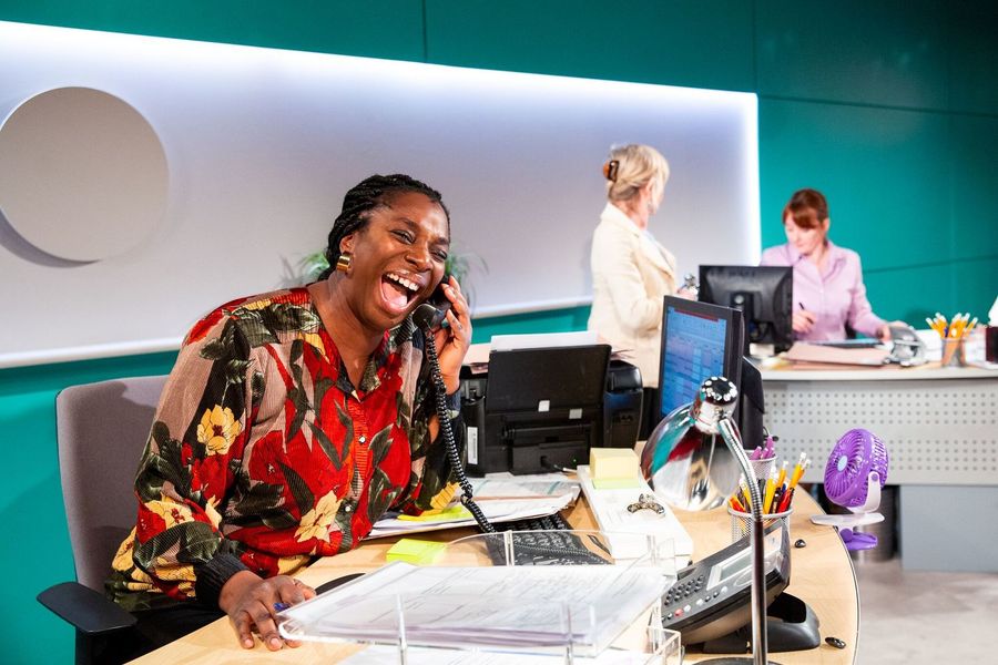 Review: RASHEEDA SPEAKING, Trafalgar Studios Image