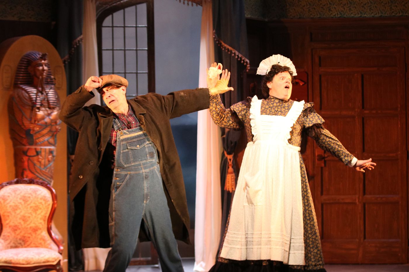 Review: THE MYSTERY OF IRMA VEP at Gulfshore Playhouse is Hilariously Haunting!  Image