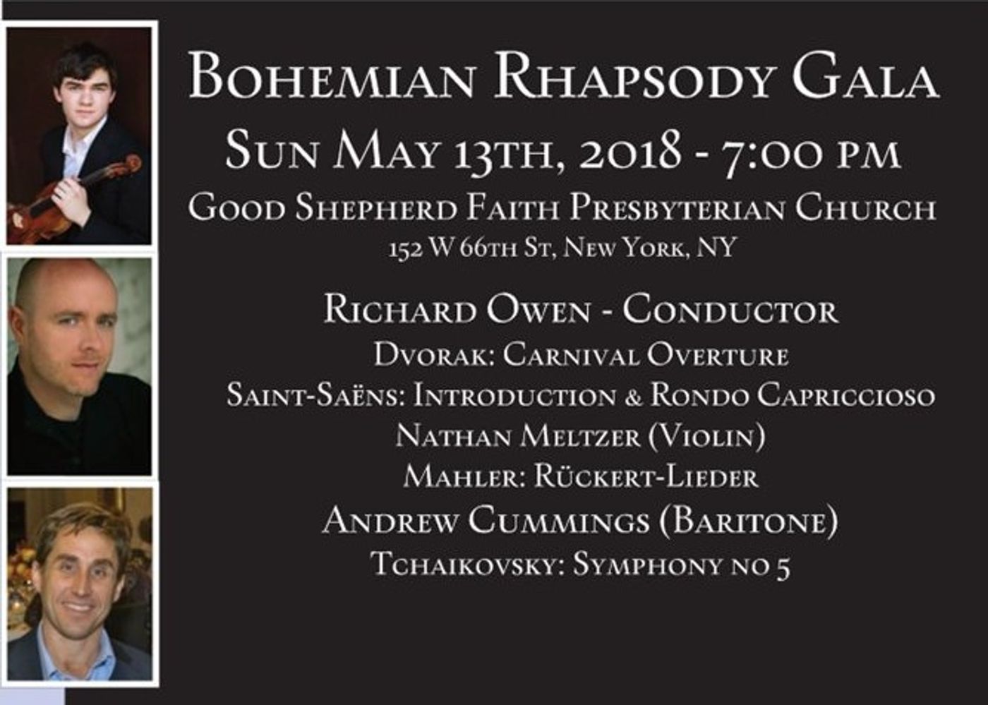 The Adelphi Orchestra Presents BOHEMIAN RHAPSODY GALA In New York City The Adelphi Orchestra Presents BOHEMIAN RHAPSODY GALA In New York City Image