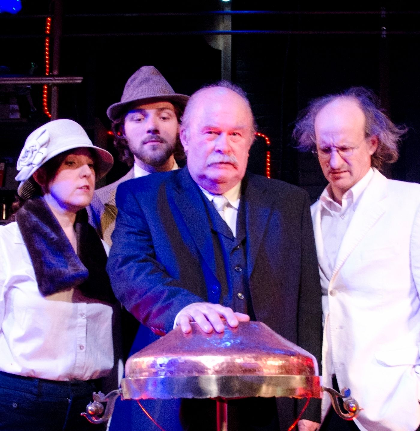 Review: THE CHASTE GENIUS AND HIS DEATHRAY GUN,  an interesting history lesson unfolds at convergence continuum  Image