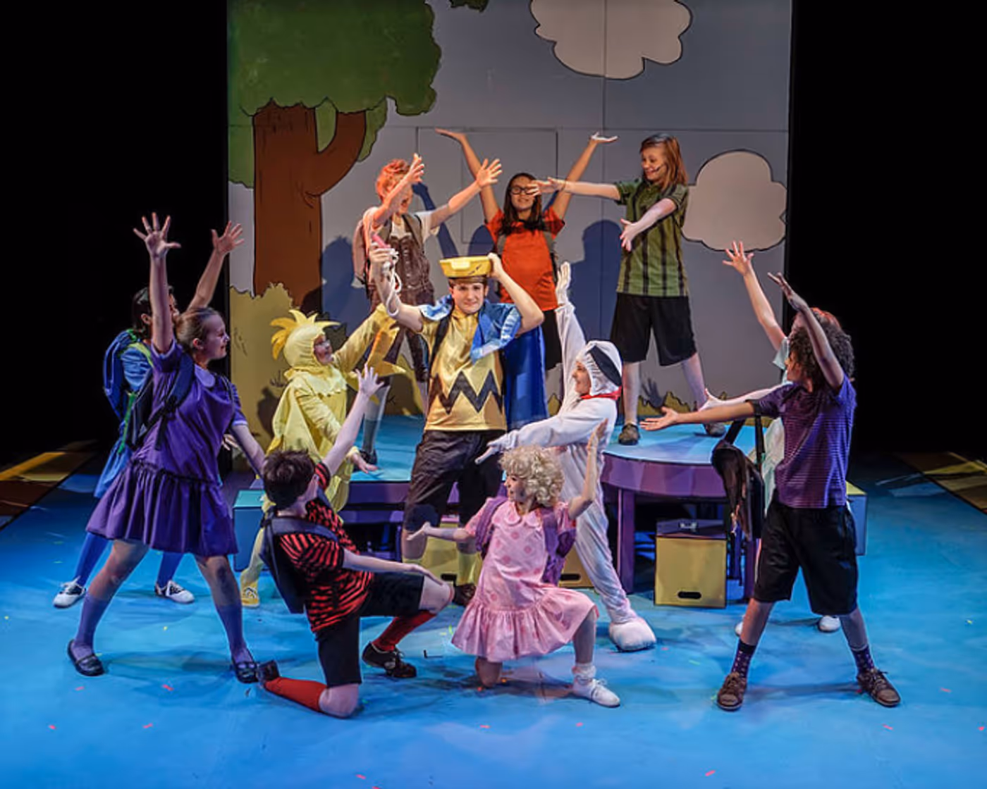 Review: YOU'RE A GOOD MAN CHARLIE BROWN at Des Moines Young Artist Theatre: Happiness is...  Image
