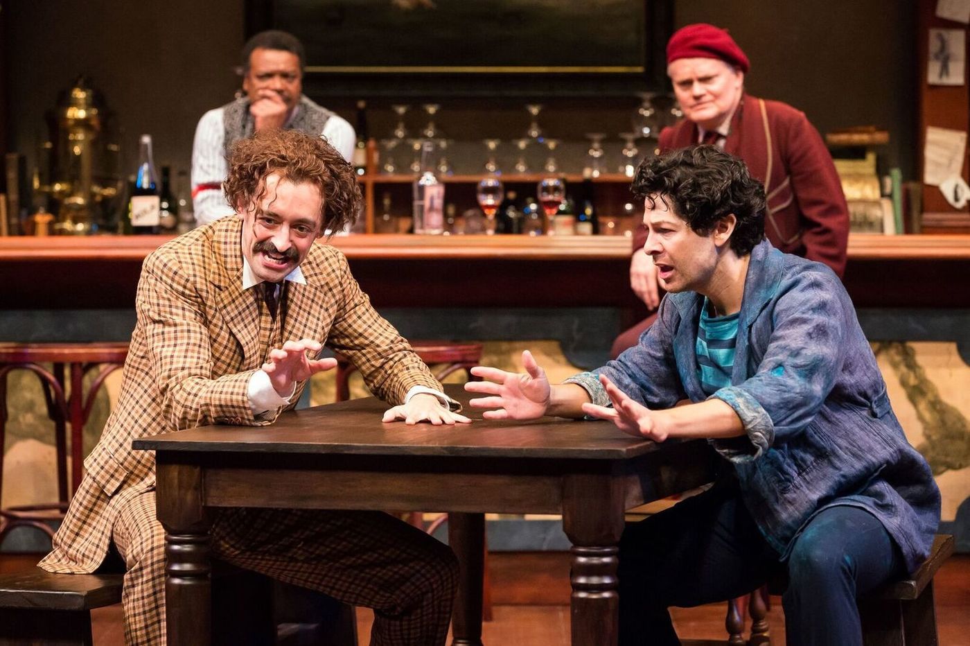 Review: The Alley's PICASSO AT THE LAPIN AGILE is an intellectual 'Laff Riot'.  Image