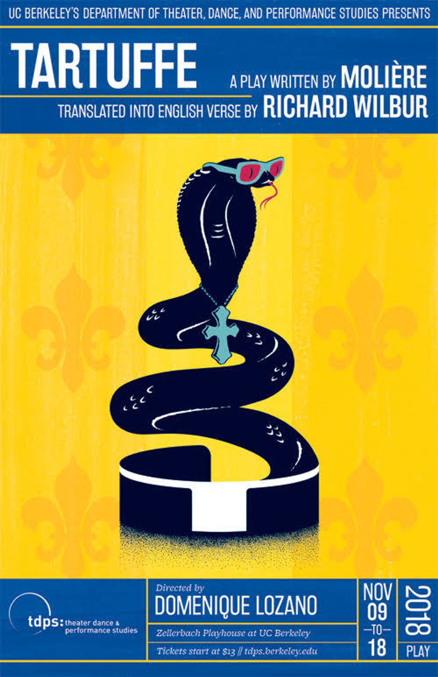 UC Berkeley Presents TARTUFFE: Molière's Classic Comedy  Image