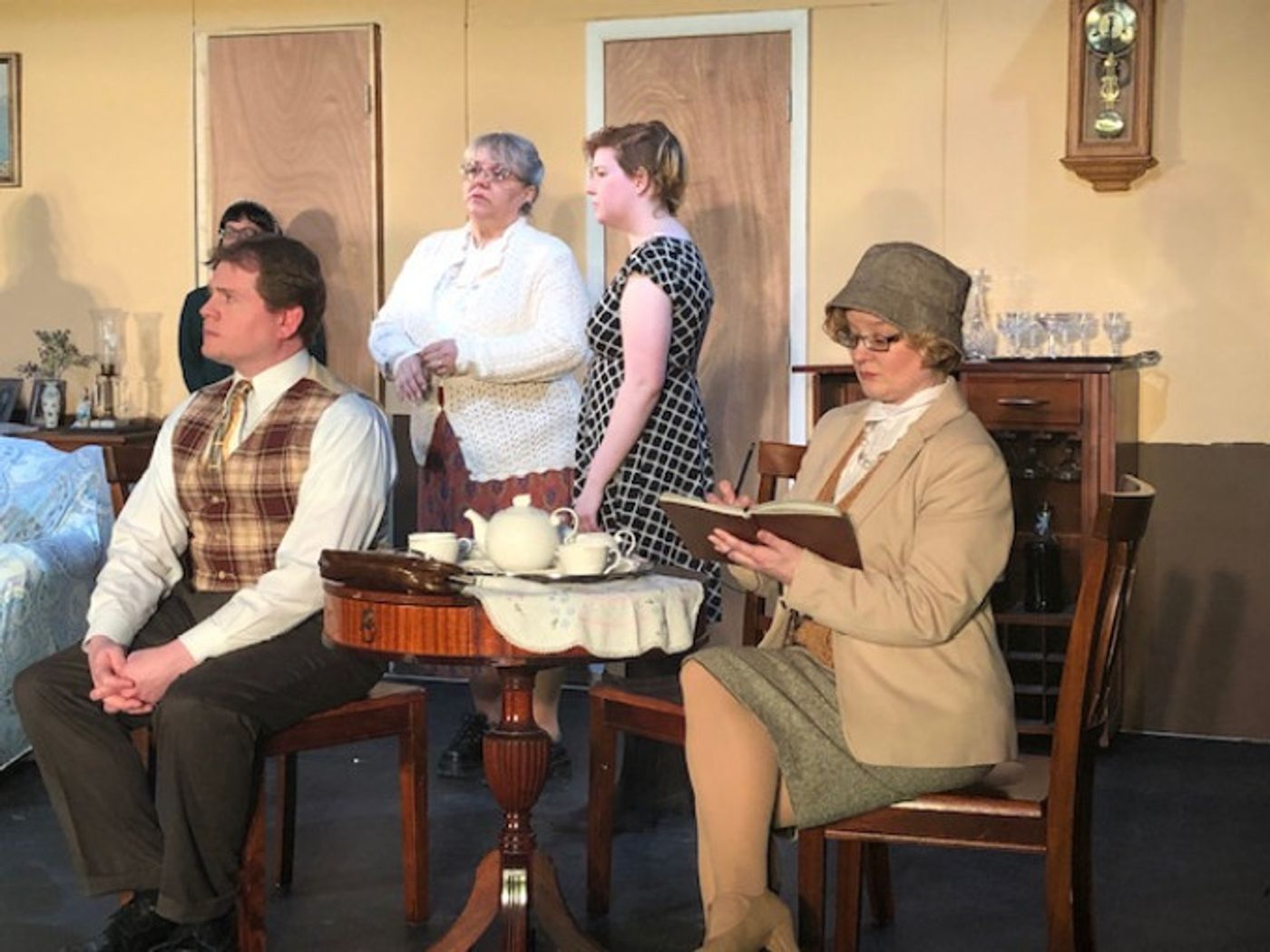 Review: A MURDER IS ANNOUNCED at Artistic Synergy Of Baltimore is a Treat for Mystery Fans  Image