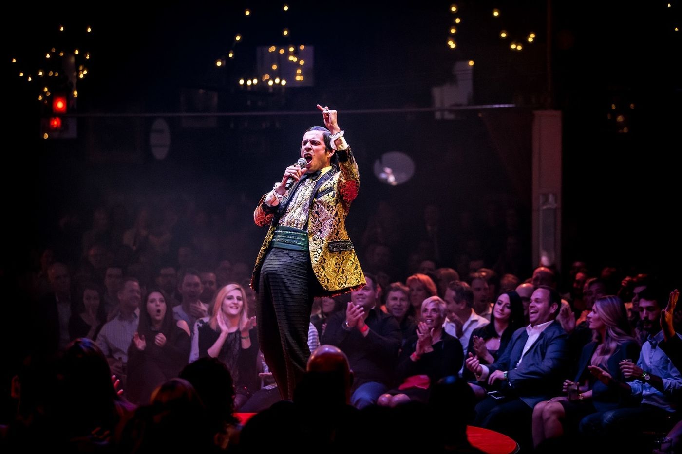 Feature: GAZILLIONAIRE'S GALA OF GLUTTONY at Spiegelworld, Caesars Palace Las Vegas  Image