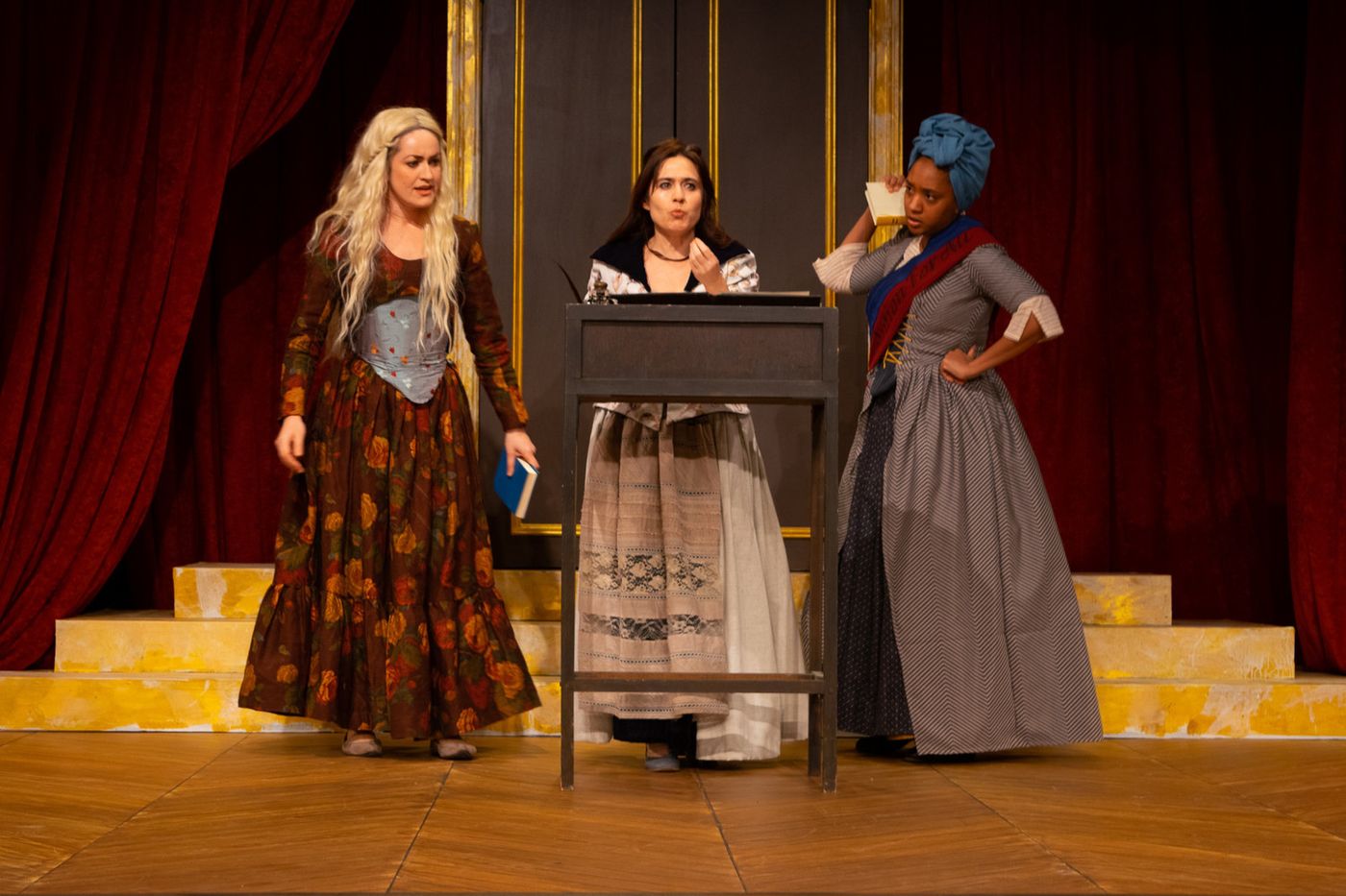 Review: THE REVOLUTIONISTS at Playhouse On Park  Image