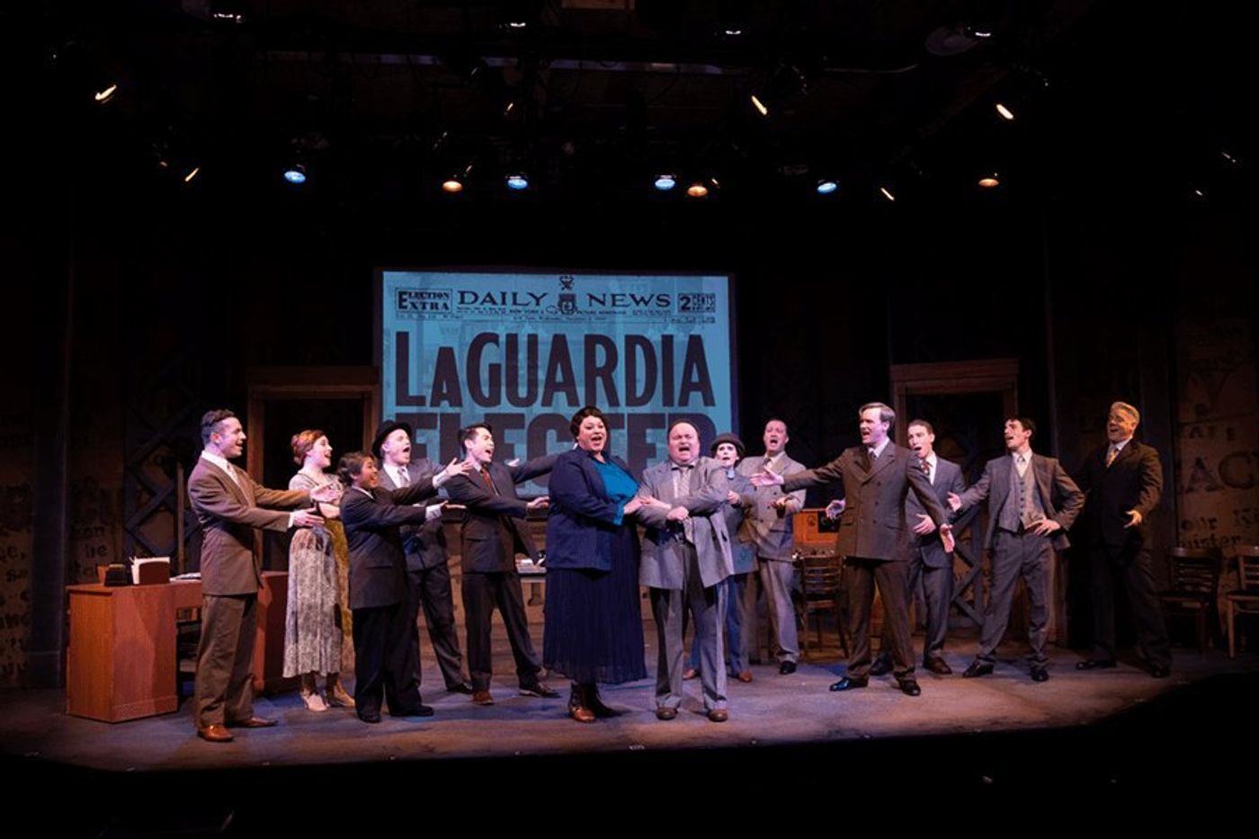 Review: FIORELLO! at 42nd Street Moon: a hero worth uplifting is presented in 1960's Fiorello!  Image