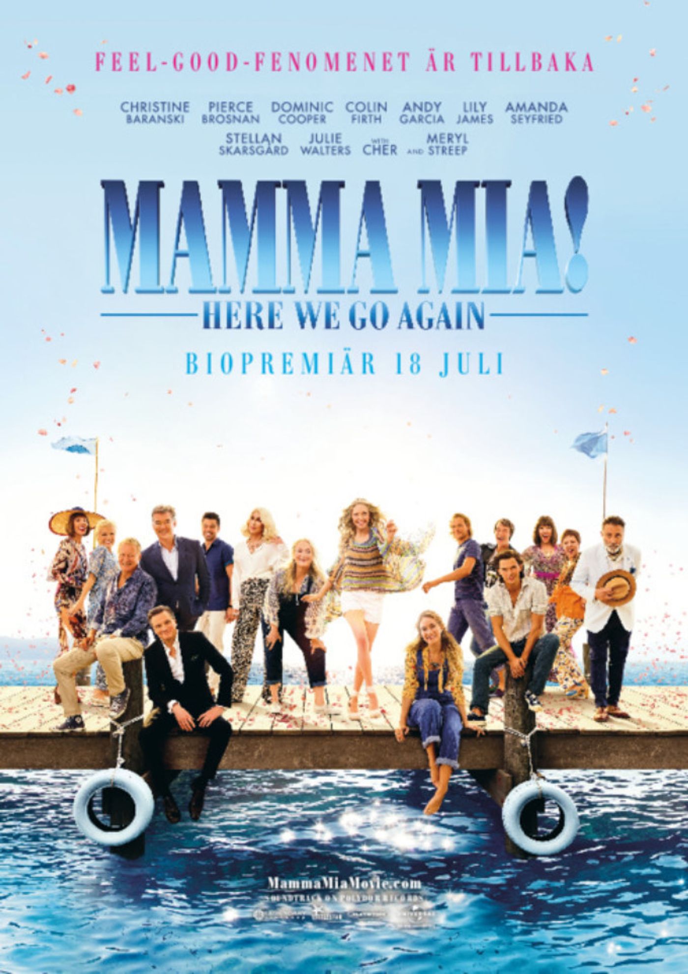 MAMMA MIA HERE WE GO AGAIN Fan Events Comes To Stockholm Grand Hotel  Image