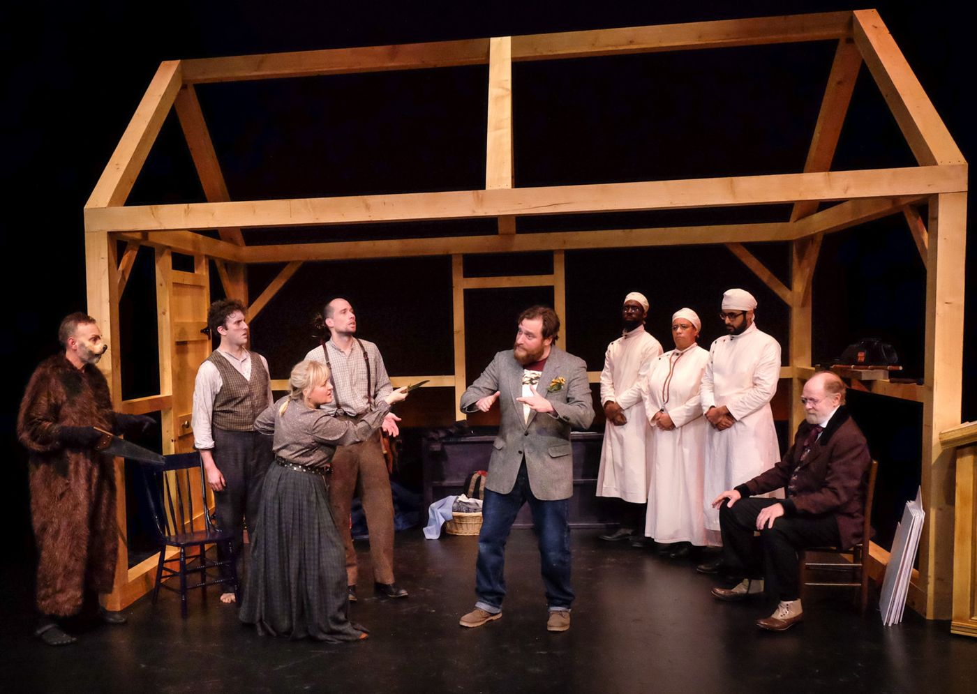 Review: Smart, Funny PlayMakers' Premiere of 'Bewilderness' is a Mind Trip into the Psyche of Henry David Thoreau (and Zack Fine)  Image