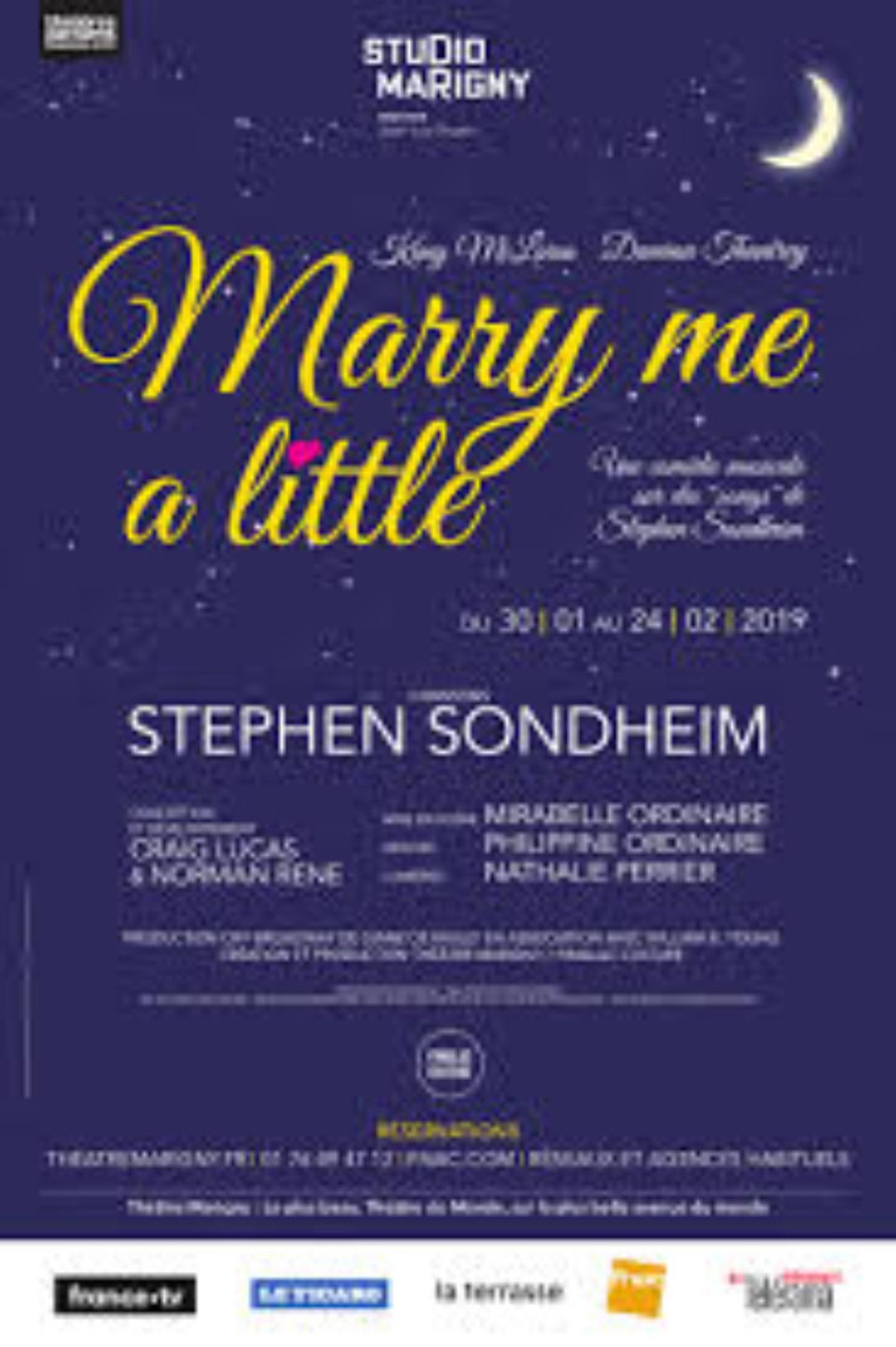 Review: MARRY ME A LITTLE at Marigny Theater Review: MARRY ME A LITTLE at Marigny Theater Image