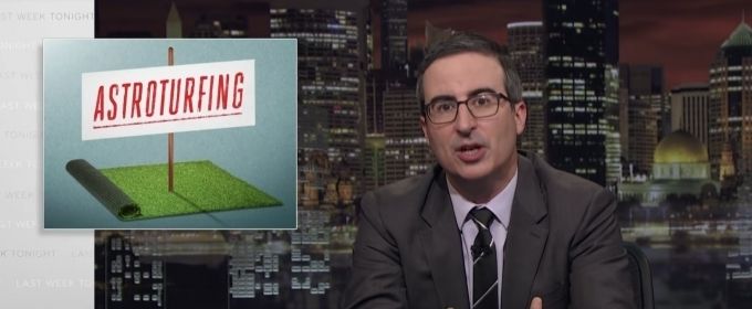 VIDEO: Watch John Oliver Discuss 'Astroturfing' on LAST WEEK TONIGHT Video