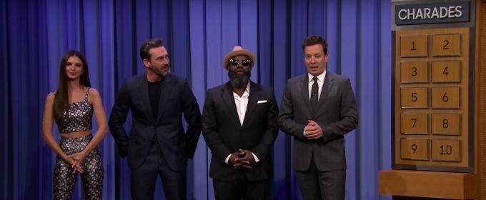 VIDEO: Jimmy Fallon Plays Charades with Jon Hamm and Emily Ratajkowski Video