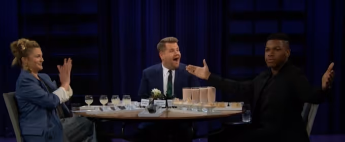 VIDEO: Drew Barrymore & John Boyega Play a Round of 'Spill Your Guts or Fill Your… Video