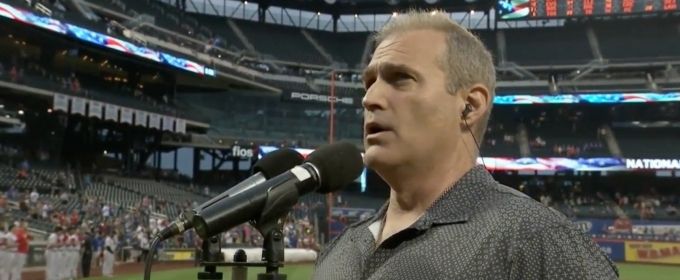 VIDEO: Marc Kudisch Sings the National Anthem at Citi Field Video