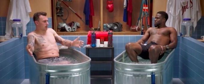 VIDEO: Kevin Hart and Johnny Manziel Hit the Cold Tub on This Week's COLD AS BALLS Video