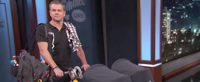 VIDEO: George Clooney Introduces His Twins with Help from Matt Damon Video