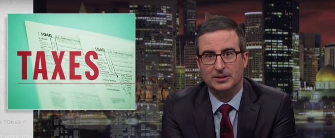 VIDEO: John Oliver Tackles Taxes, Trump, & More on LAST WEEK TONIGHT WITH JOHN OLIVER Video