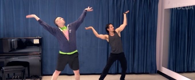 DANCE CAPTAIN DANCE ATTACK: Ben Dances Off to Agrabah with ALADDIN's Mike Cannon! Video