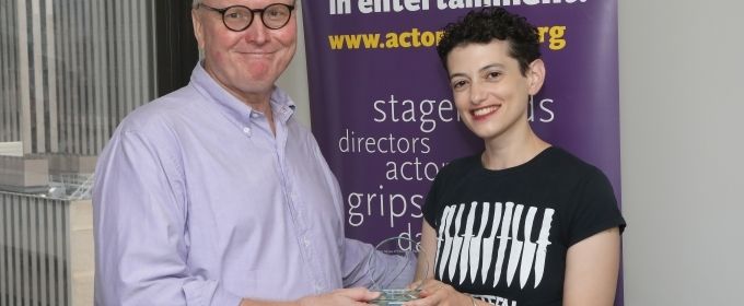 Photo Flash: Julia Jarcho Receives The Mark O'Donnell Prize Photos