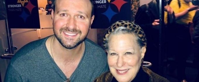 Photo Flash: Bette Midler Drops By FIDDLER ON THE ROOF in Yiddish Photos