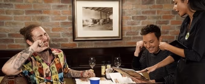 VIDEO: Post Malone Takes Jimmy Fallon to Olive Garden on THE TONIGHT SHOW Video