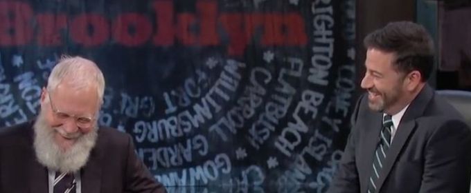 VIDEO: David Letterman Brings the Laughs to JIMMY KIMMEL's Week in Brooklyn Video