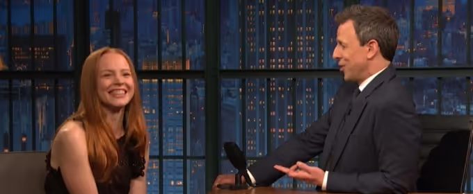 VIDEO: MY FAIR LADY's Lauren Ambrose Talks Playing Eliza Doolittle on LATE NIGHT… Video