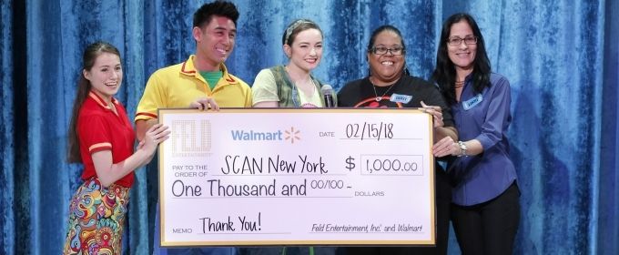Photo Flash: Bronx's SCAN Receives 'Walmart Community Playmakers Award' at Sesam Photos