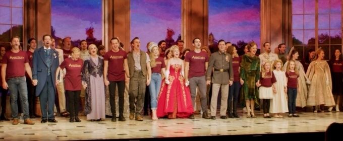 TV: The Journey Continues! ANASTASIA Cast Helps National Tour Company Hit the Road! Video