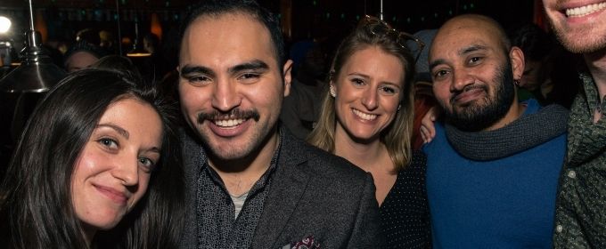 Photo Flash: Rattlestick Playwrights Theater Celebrates Opening Night of DRAW TH Photos