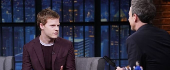 VIDEO: Lucas Hedges Talks to Seth Meyers About His Broadway Debut in THE WAVERLY… Video