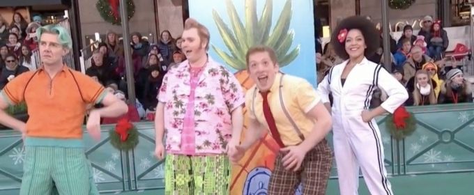 VIDEO: SpongeBob SquarePants Cast Lights Up Thanksgiving Day Parade Video