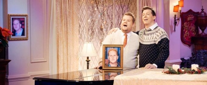 VIDEO: Sean Hayes and James Corden Sing Little Drummer Parody, 'Michael… Video